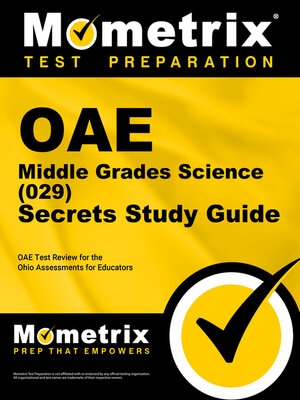 cover image of OAE Middle Grades Science (029) Secrets Study Guide